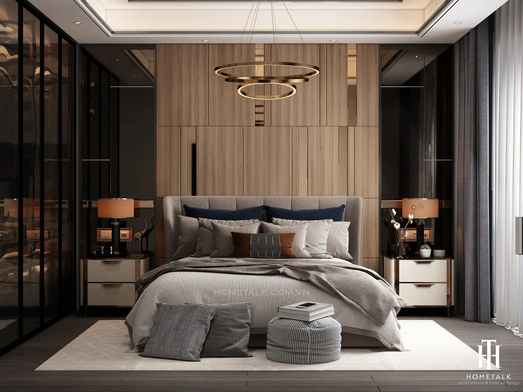 Thiết kế nội thất phòng ngủ 20m2 