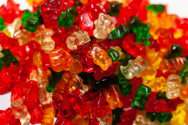 Sensors Made From Gummy Bears For Children To Monitor Chewing