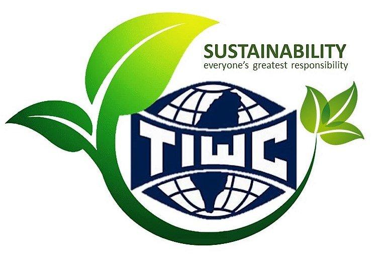 May be an image of text that says 'SUSTAINABILITY everyone's greatest responsibility TINC'