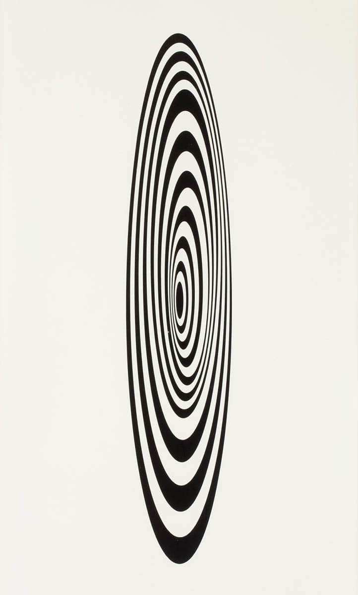 bridget riley op art 1964