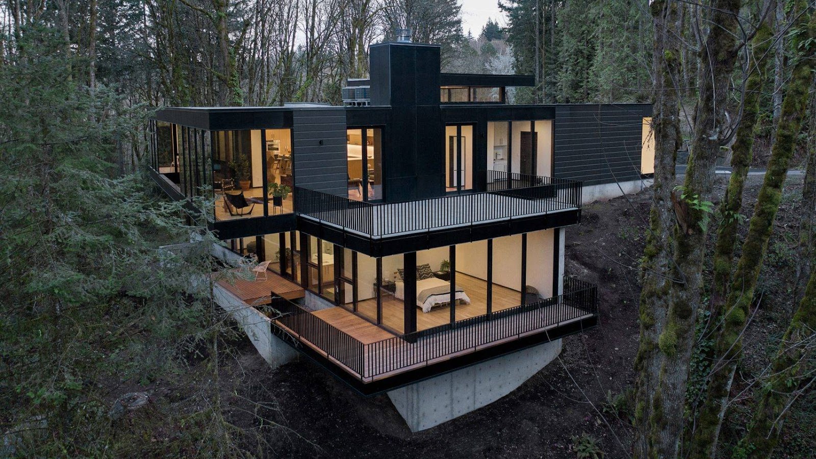 Stunning Modern Homes Exterior Design Ideas 2022