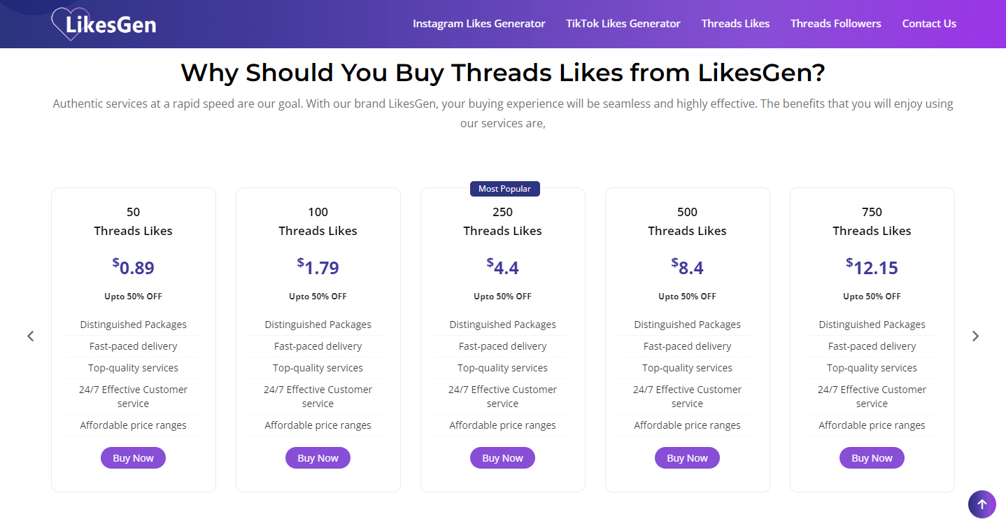 Top 7 Outstanding Sites to Get Threads Likes with Instant Delivery