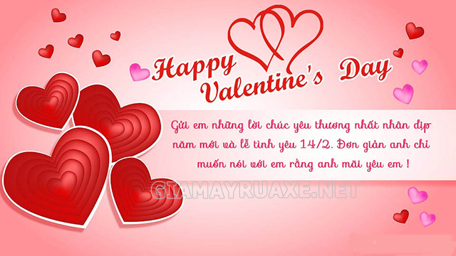lời chúc valentine dành cho người yêu xa