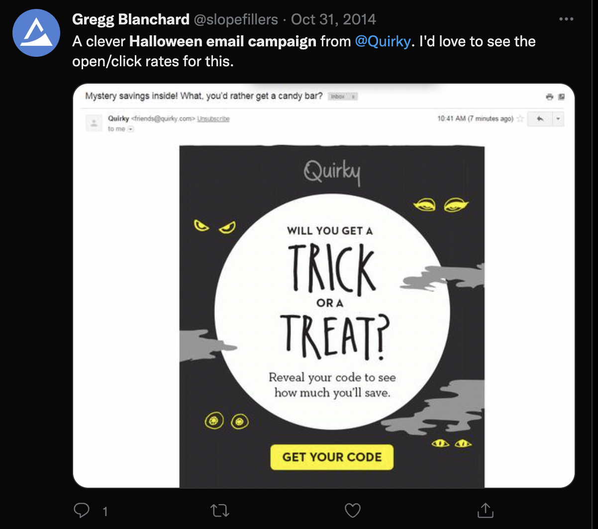 Halloween marketing ideas, halloween email campaign
