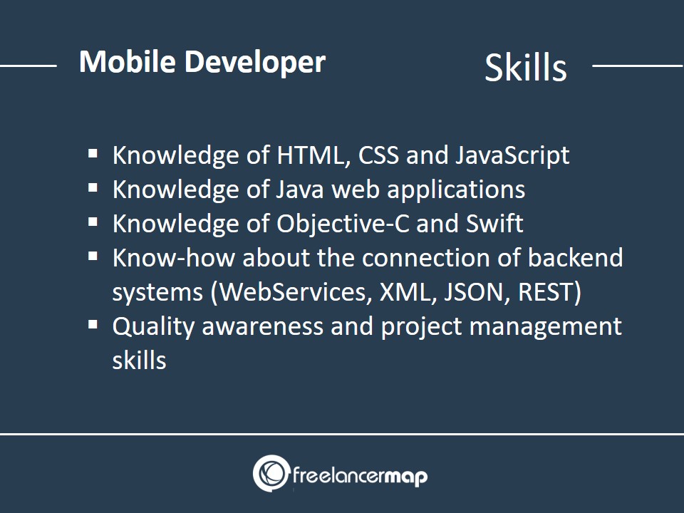 Mobile Developer - Skills Required