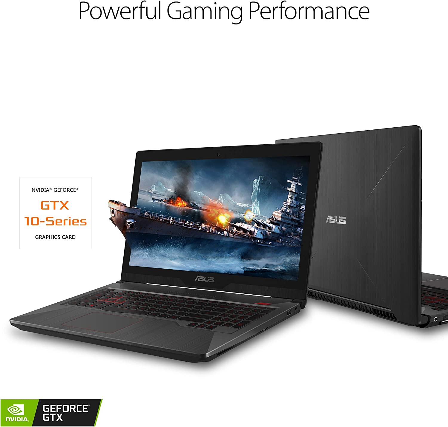 This image shows the ASUS ROG FX503 Gaming Laptop.