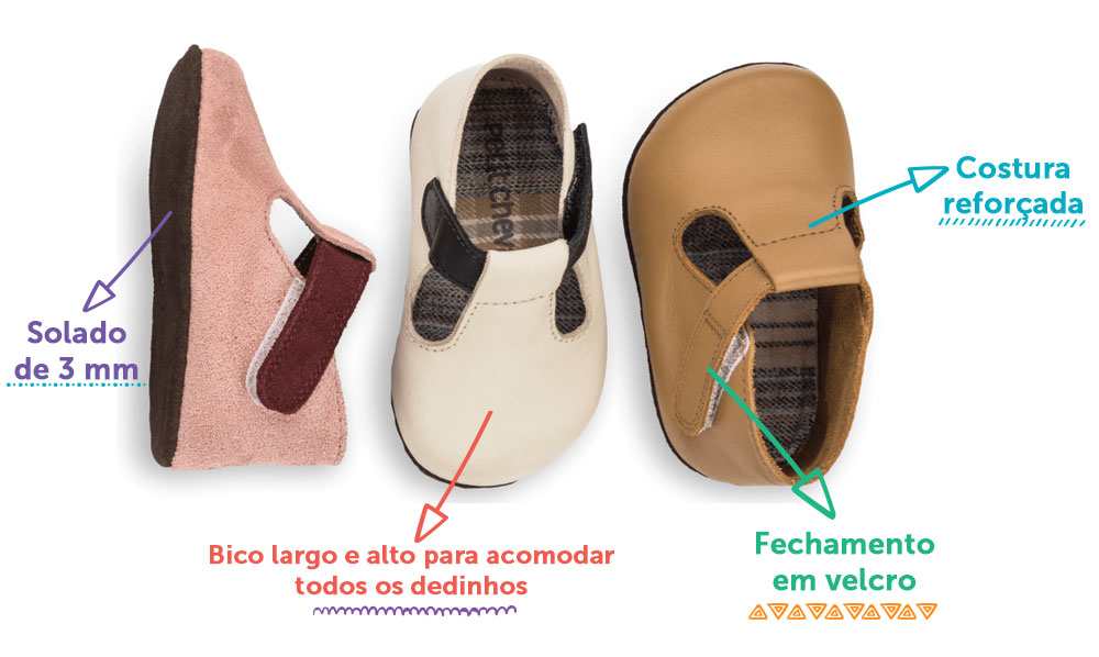 Como escolher o sapato certo para bebês? | Petit Cheval Sapatos Infantis em  Couro