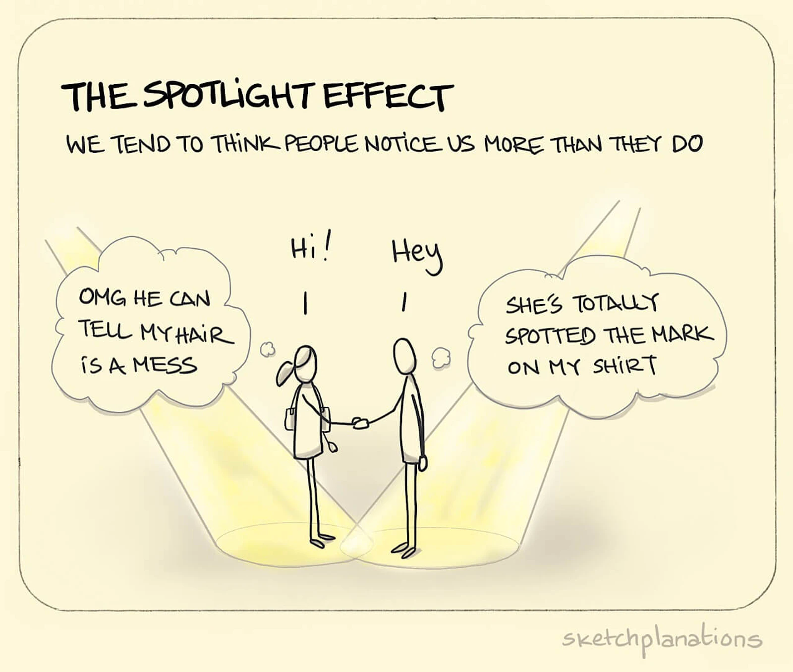 spotlight effect - cemas jadi pusat perhatian
