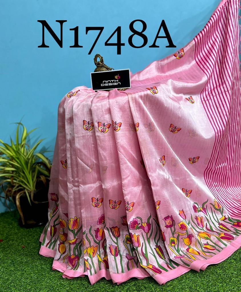 PURE HANDLOOM MANGALAGIRI PATTU fabric of the saree