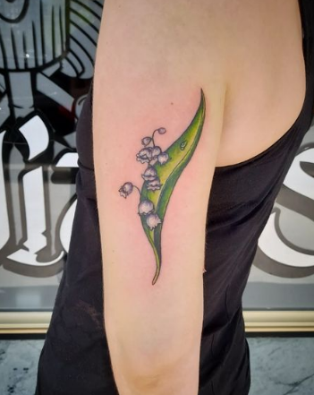 Prettier Lily Of The Valley Tattoo