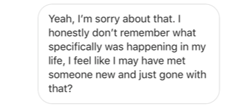 i eventually moved to a new city and around a year later he started following me on instagram when i asked him about it lance confirmed donovan s theory - who stopped following me on instagram