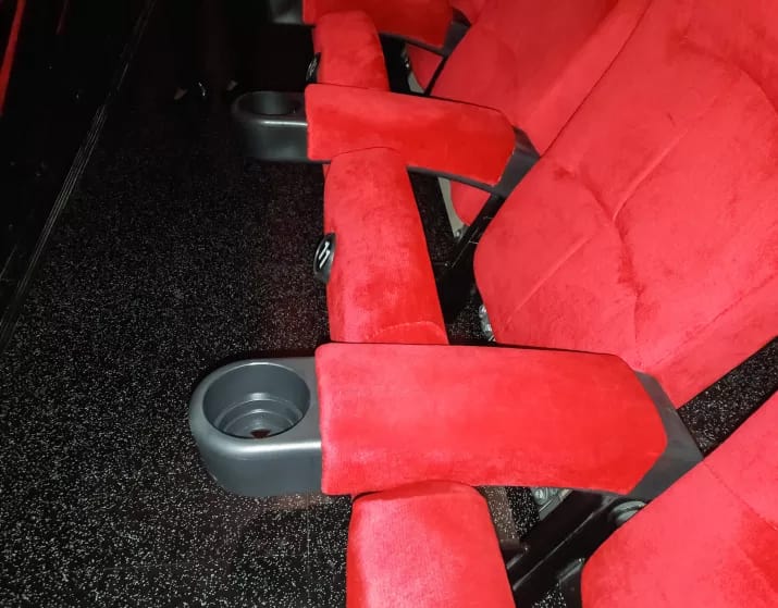 The theater chain AMC first added cupholders to their seats in 1981. CEO Stanley Durwood sought to supply AMC theaters with the most comfortable seats in order to encourage more visitors to his theaters.