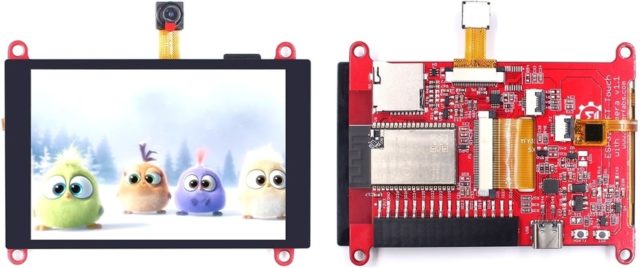 ESP32 3.5" TFT Touch with Camera