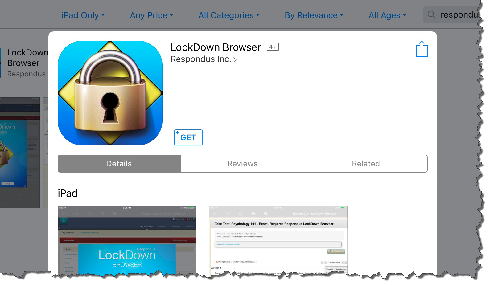 Article respondus lockdown browser