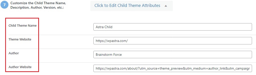 how to use child theme configurator