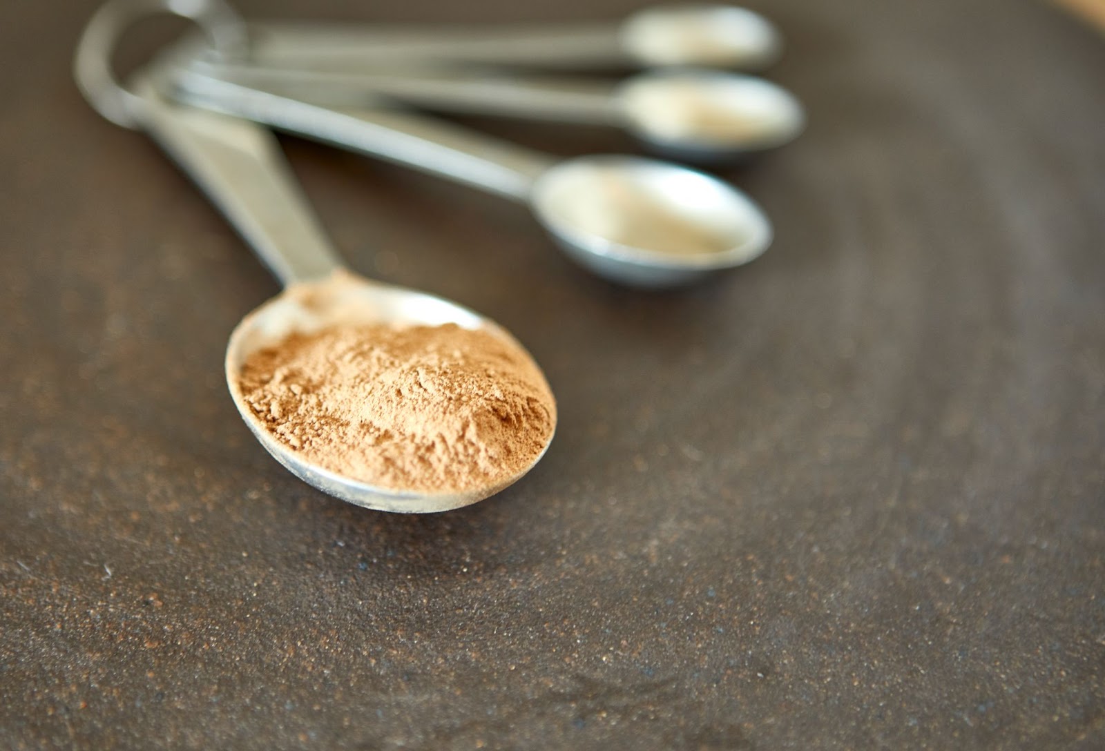 maca in measuring spoons