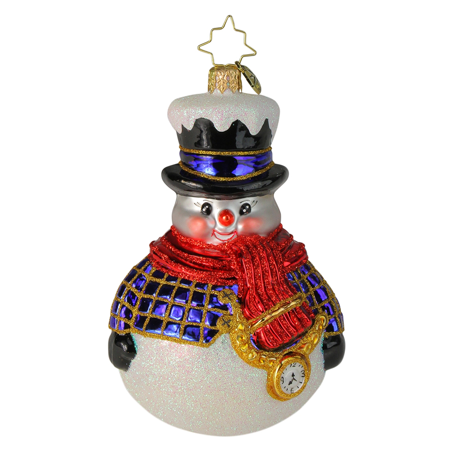 Christopher Radko snowman ornament