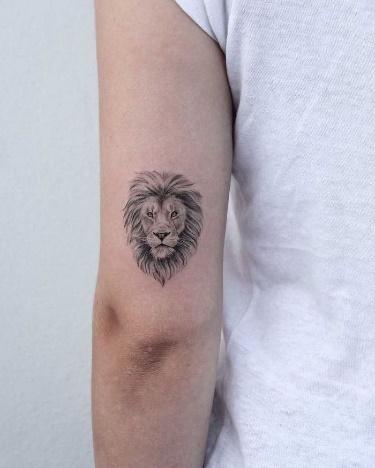 ▷ 1001+ ideas for a lion tattoo to help awaken your inner strength | Small  lion tattoo, Lion tattoo design, Small lion tattoo for women