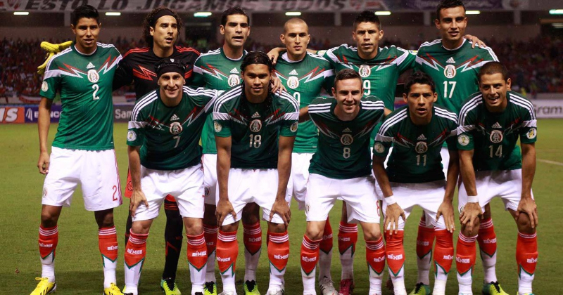 Lực lượng cầu thủ Mexico trước trận đấu