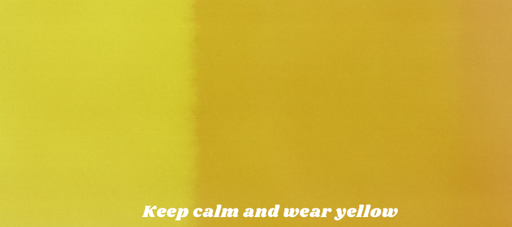 yellow dress captions
