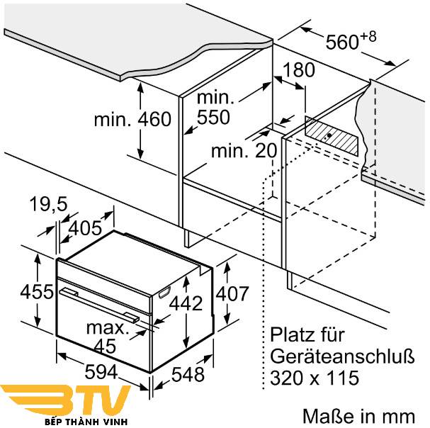 Lò nướng BOSCH CBG675BS3