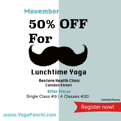 Yoga for men this Movember