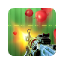 Gun Shoot the Apple logo