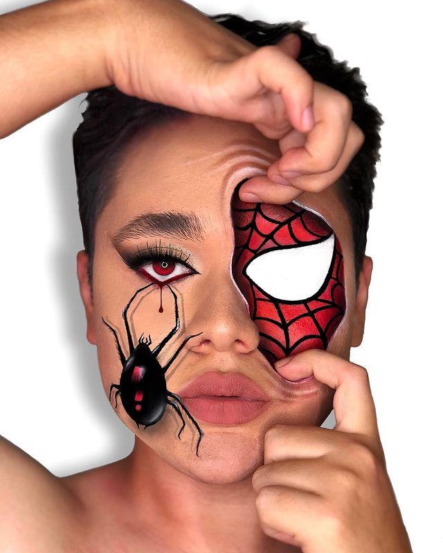 Spider Crazy Makeup