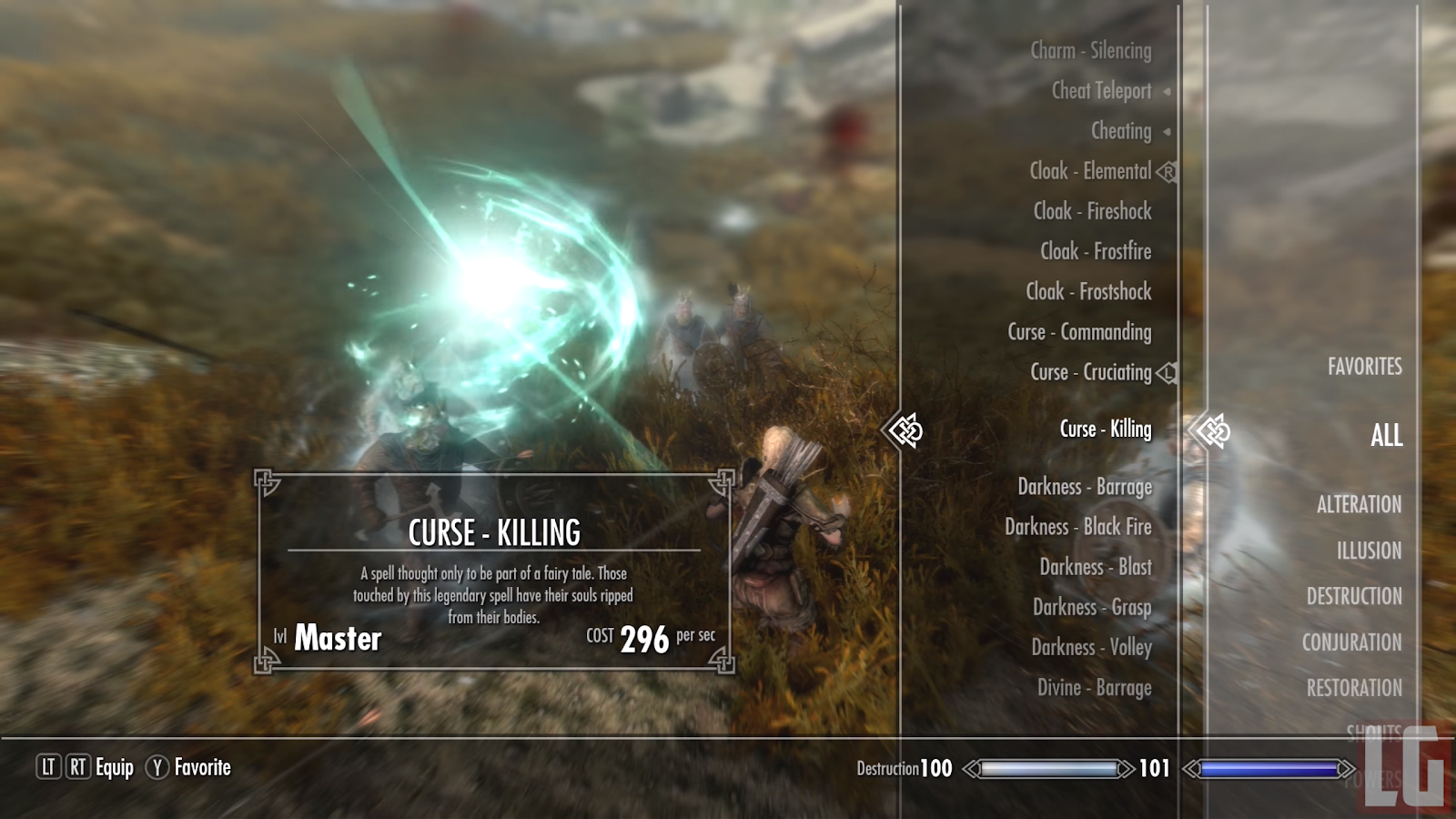 Skyrim new spells mod