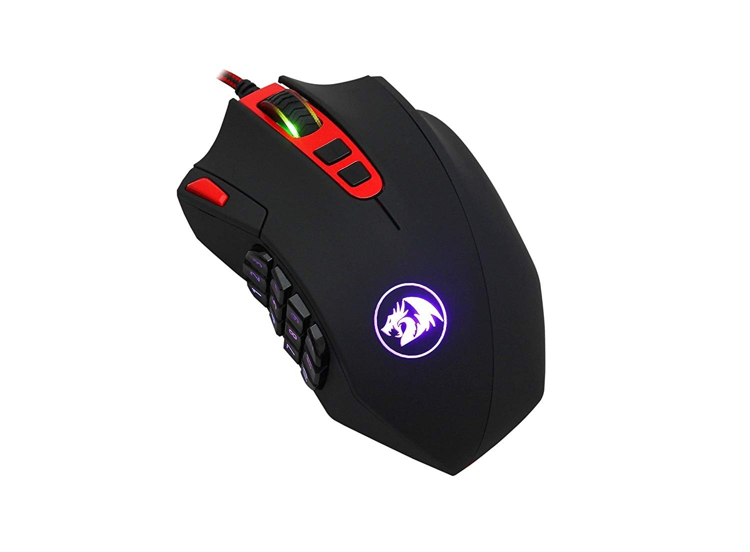 Redragon M901 Perdition 16400 DPI High-Precision Programmable Laser Gaming Mouse (M901)