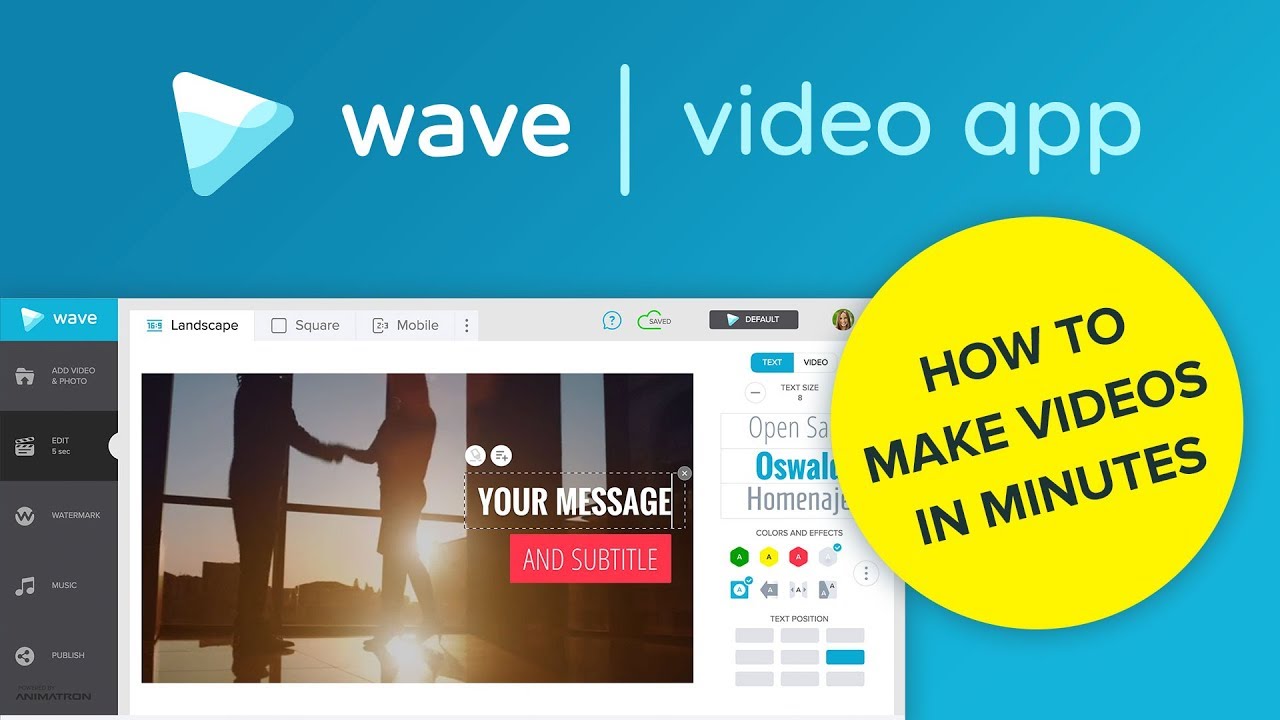 Wave.video Walkthrough Tutorial - YouTube