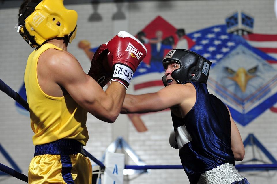 Boxers, Males, Boxing, Sport, Fitness, Glancing Blow