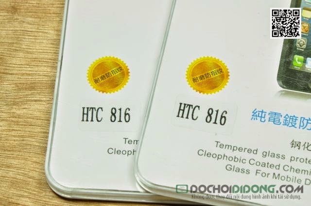 Miếng dán màn hình HTC Desire 816 cường lực 9H siêu cứng 