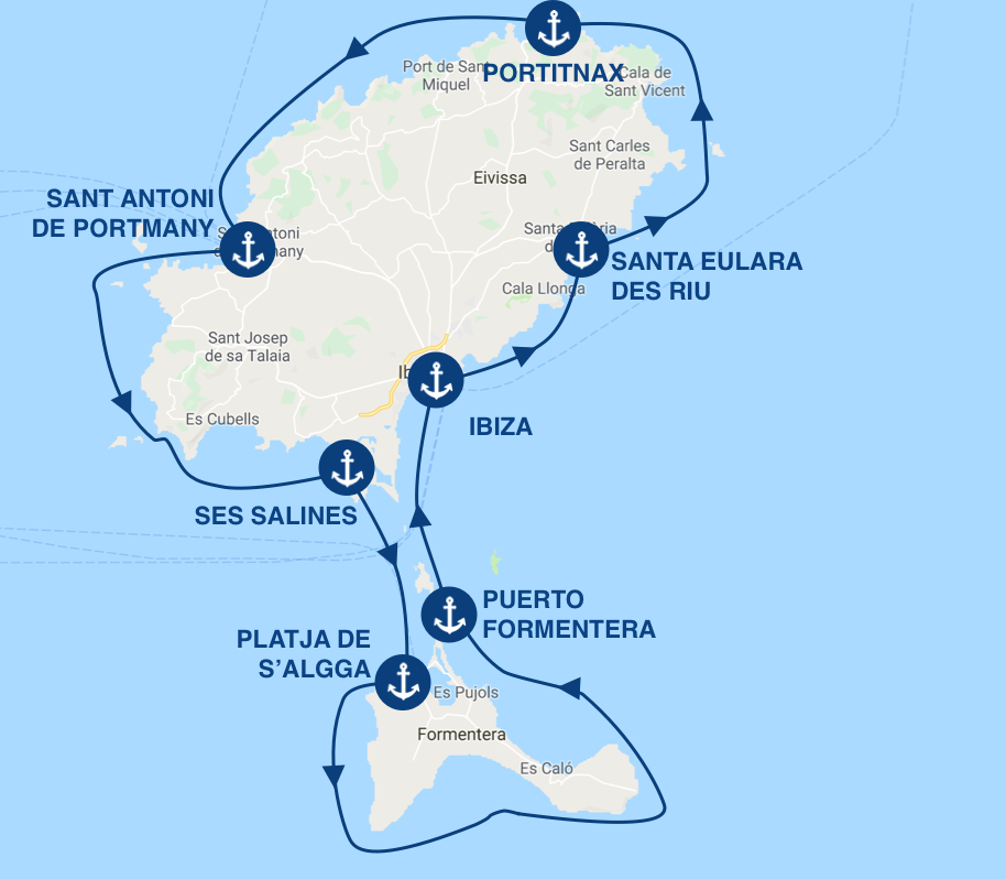 cruise schedule ibiza