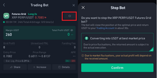 Stopping The Spot Grid Bot