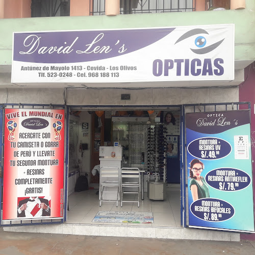 Opiniones de David Len's en Los Olivos - Óptica