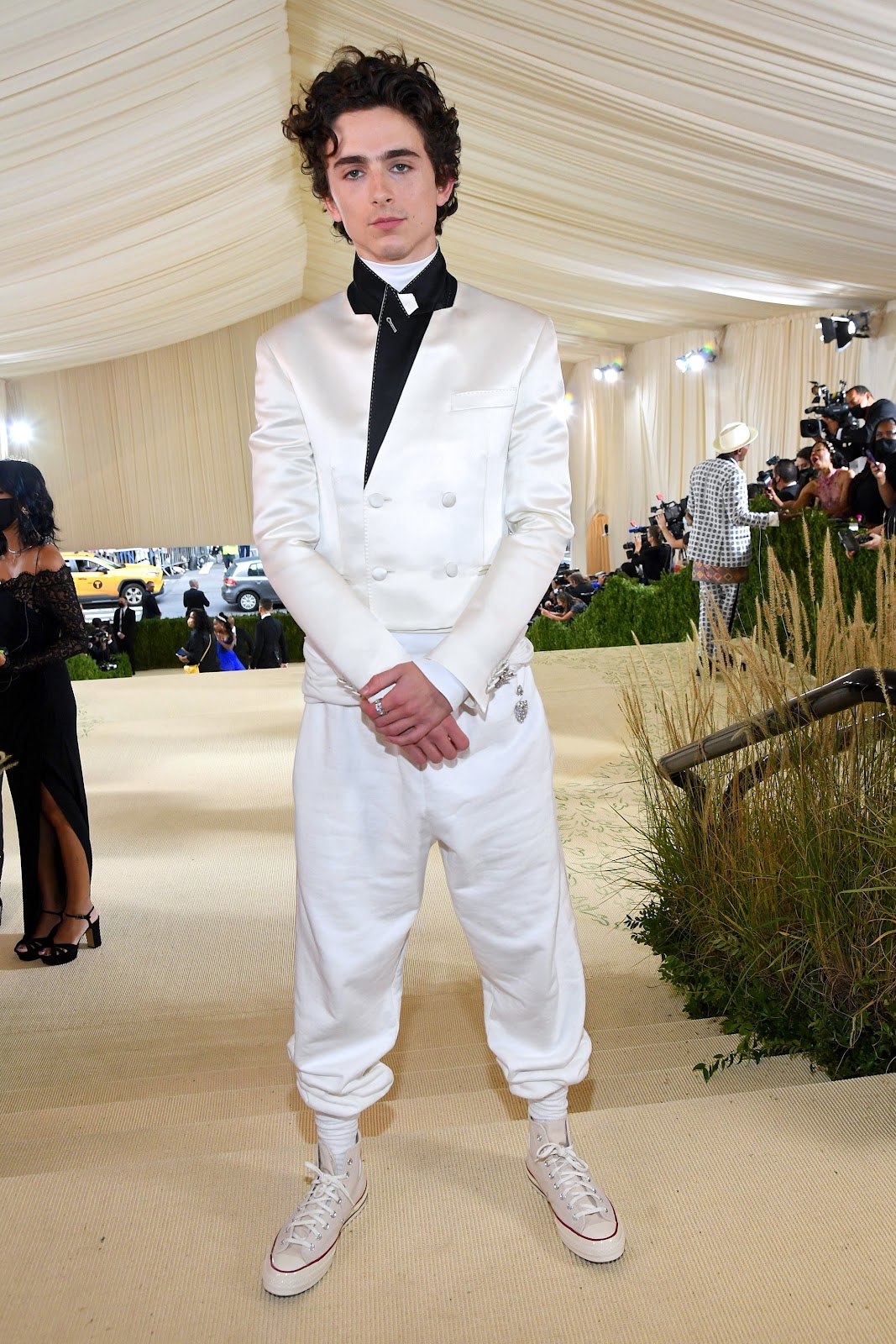 Timothée Chalamet Met Gala 2021 | Pictures | POPSUGAR Fashion