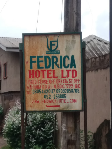 Fedrica Hotels Ltd., 1 Fred Close Off Orkata Street, Giapiona G.R.A, Oka, Nigeria, Budget Hotel, state Edo