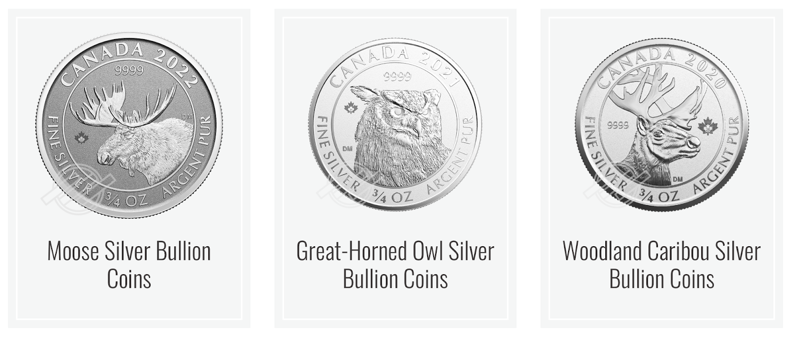 silver bullion coins