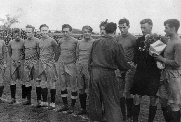1947 год. Футбольная команда ВВС