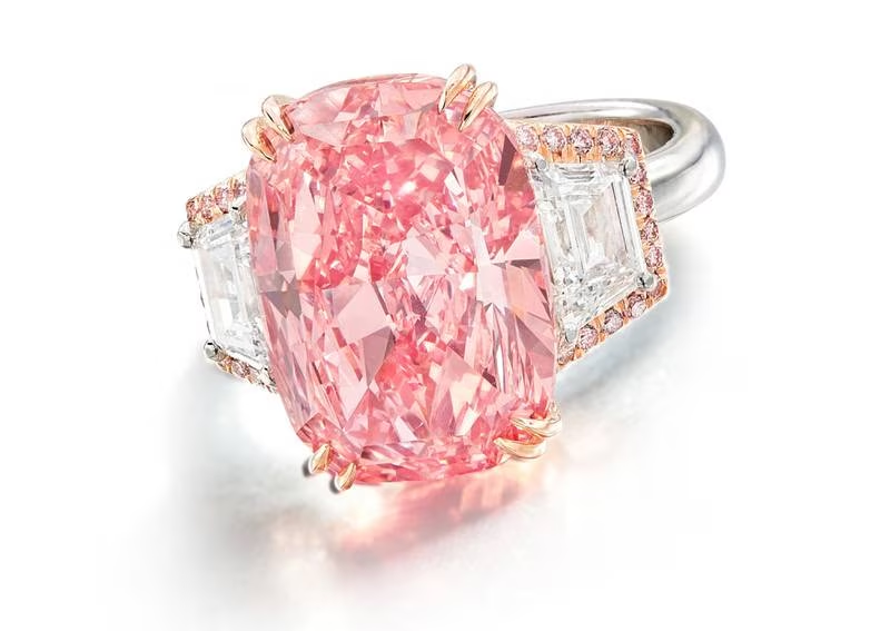 Williamson Pink Star diamond ring