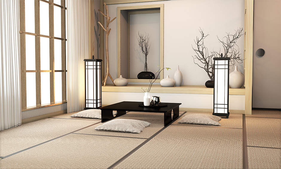 Phong cách nội thất châu Á trong phối cảnh nội thất