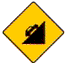 Warning sign - Steep ascent
ahead