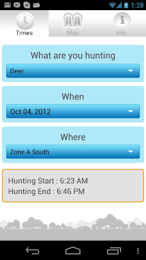 WI Sunrise Sunset Hunting APP apk