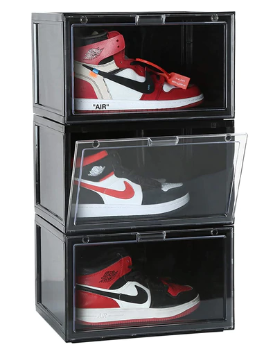 ZOVOTA 12 Pack Shoe Storage Boxes