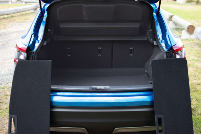 The boot has removable floor panels and starts from 430L. (image credit: Tom White)