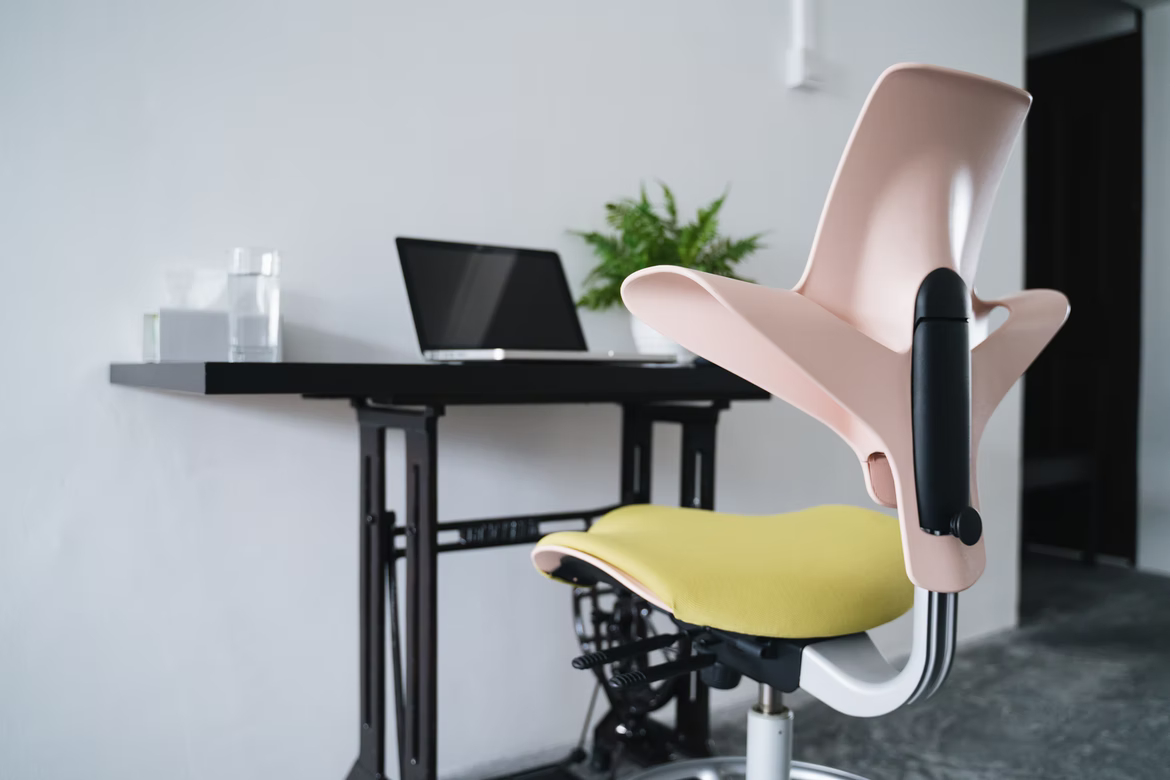 an ergonomic chair suited for animators