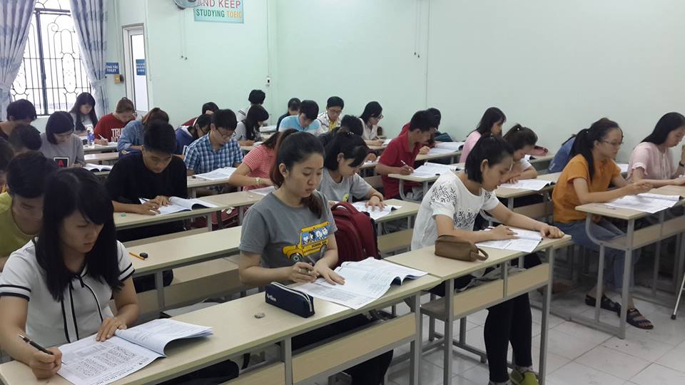 Hình ảnh lớp luyện thi Toeic Quận Bình Thạnh
