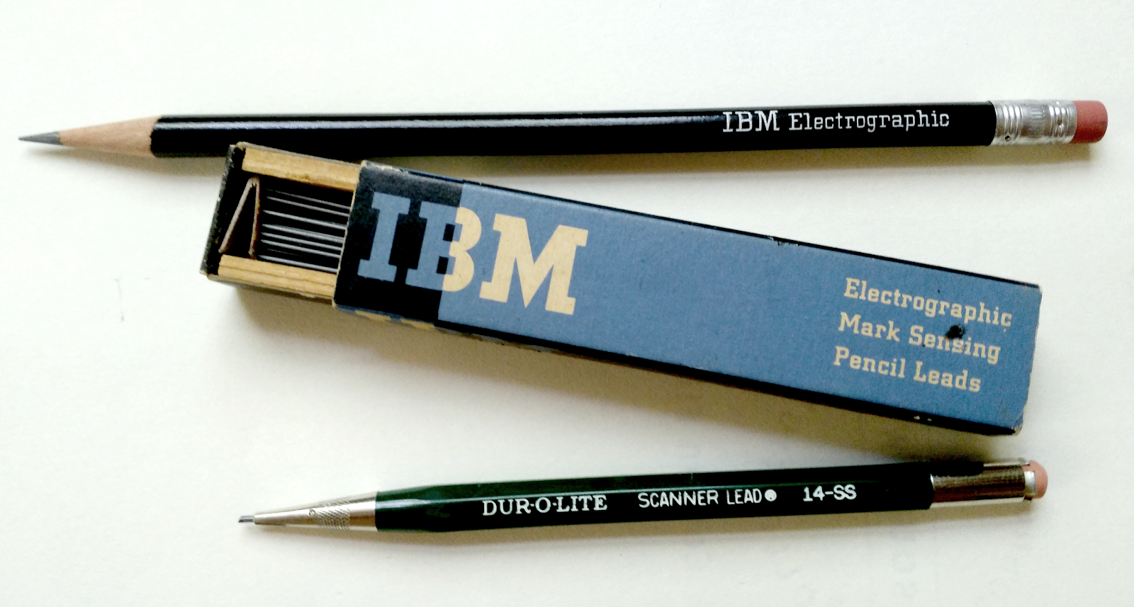 The Pencil Neck Geek: IBM Electrographic: Good vs. Evil