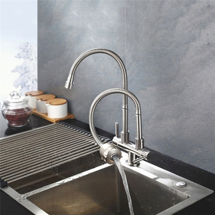 Brass and Stainless Steel Faucet